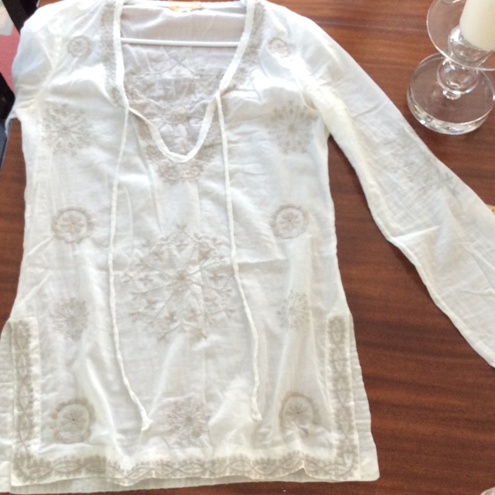 Vintage Havana Long Sleeve with Embroidery
